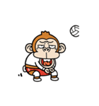 ウザくてシュールなお猿☆スポーツ【台湾】（個別スタンプ：16）