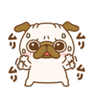 お返事♪あいづちパグちゃん（個別スタンプ：19）