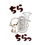 【Big】シーズー犬 87『吹奏楽』（個別スタンプ：6）