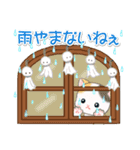 梅雨～夏 ベビーにゃんこ（個別スタンプ：4）