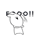 すこぶる動くクレイジーウサギ7（個別スタンプ：3）
