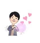 ちかこさんの普段着（個別スタンプ：10）