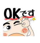 （修正版）職場でも、ブタさん★デカ文字（個別スタンプ：26）