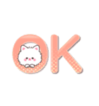 もけもけにゃんこ（個別スタンプ：3）