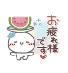 はーい！白玉です4❤挨拶・お天気（個別スタンプ：9）