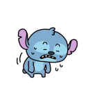 にしむらゆうじ画♪スティッチ（個別スタンプ：14）