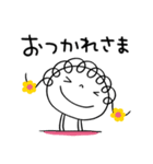 花リボン☆くるリボン（個別スタンプ：6）