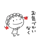 花リボン☆くるリボン（個別スタンプ：20）