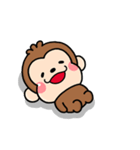 ず～っと使える♡やさしいおサルののんた（個別スタンプ：11）