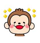 ず～っと使える♡やさしいおサルののんた（個別スタンプ：12）