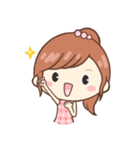 かわいい女の子♡毎日使えるスタンプ（個別スタンプ：3）