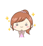 かわいい女の子♡毎日使えるスタンプ（個別スタンプ：9）