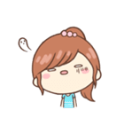 かわいい女の子♡毎日使えるスタンプ（個別スタンプ：11）