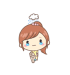 かわいい女の子♡毎日使えるスタンプ（個別スタンプ：16）