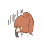 かわいい女の子♡毎日使えるスタンプ（個別スタンプ：23）