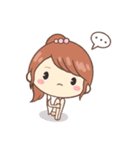かわいい女の子♡毎日使えるスタンプ（個別スタンプ：24）
