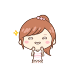 かわいい女の子♡毎日使えるスタンプ（個別スタンプ：26）