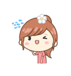 かわいい女の子♡毎日使えるスタンプ（個別スタンプ：27）