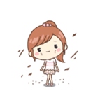 かわいい女の子♡毎日使えるスタンプ（個別スタンプ：28）