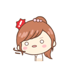 かわいい女の子♡毎日使えるスタンプ（個別スタンプ：34）