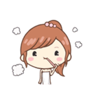 かわいい女の子♡毎日使えるスタンプ（個別スタンプ：35）
