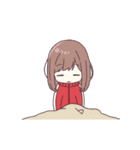 うごく！ジャージちゃんの夏休み（個別スタンプ：19）