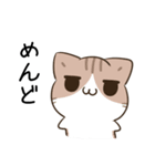 毎日五月病なねこたち7（個別スタンプ：25）