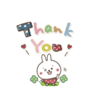 おひとよしウサぴょん⭐︎【毎日便利】（個別スタンプ：3）