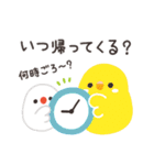 ことりづくし【家族連絡】（個別スタンプ：1）