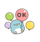 飛び出す！仲良しペンちゃんず（個別スタンプ：8）