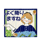 ふんわりリボンちゃん 9 ♡ 夏にやさしい（個別スタンプ：13）