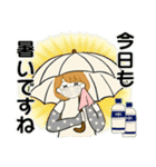 ふんわりリボンちゃん 9 ♡ 夏にやさしい（個別スタンプ：16）