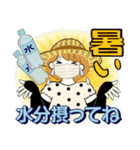 ふんわりリボンちゃん 9 ♡ 夏にやさしい（個別スタンプ：18）