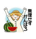 ふんわりリボンちゃん 9 ♡ 夏にやさしい（個別スタンプ：35）