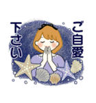 ふんわりリボンちゃん 9 ♡ 夏にやさしい（個別スタンプ：38）