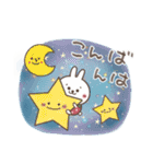 おひとよしウサぴょん⭐️夏・お天気（個別スタンプ：14）