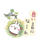 おひとよしウサぴょん⭐️夏・お天気（個別スタンプ：17）