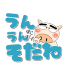 ブタさん★どデカ文字 ポップでカラフル（個別スタンプ：7）