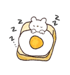 たべもの村のくまお#デビュー♡毎日（個別スタンプ：37）