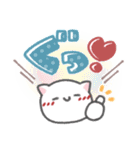 吹き出しセット4❤シンプル言葉（個別スタンプ：21）