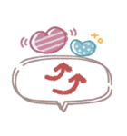 吹き出しセット4❤シンプル言葉（個別スタンプ：23）