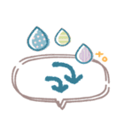 吹き出しセット4❤シンプル言葉（個別スタンプ：24）