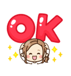 【敬語＊デカ文字】大人女子の日常（個別スタンプ：6）