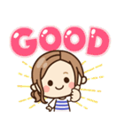 【敬語＊デカ文字】大人女子の日常（個別スタンプ：17）