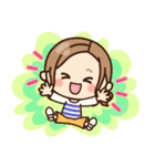 【敬語＊デカ文字】大人女子の日常（個別スタンプ：18）