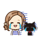【敬語＊デカ文字】大人女子の日常（個別スタンプ：27）