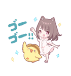 後輩系わんこ女子3（個別スタンプ：8）