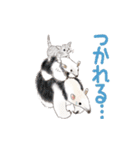 ゆかいな猫とどうぶつたちのスタンプ（個別スタンプ：15）