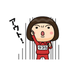 芋ジャージの【935】♀決めポーズ2（個別スタンプ：34）