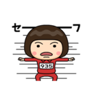 芋ジャージの【935】♀決めポーズ2（個別スタンプ：35）